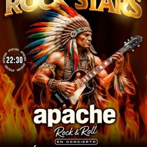 Entrada: APACHE en Concierto (Rock & Roll) – ROCK STARS | Sáb. 31 Enero