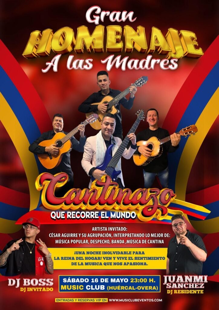 Entrada: Gran homenaje a las madres | Sabado 16 de Mayo