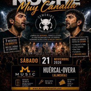 Entrada - Noche muy Canalla - Tributo a Estopa | Sábado 21 de Noviembre