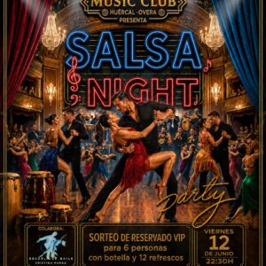 Entrada: Salsa & Bachata All Night | Viernes 12 de Junio