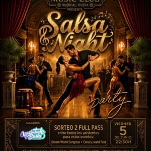Entrada: Salsa & Bachata All Night | Viernes 5 de Junio